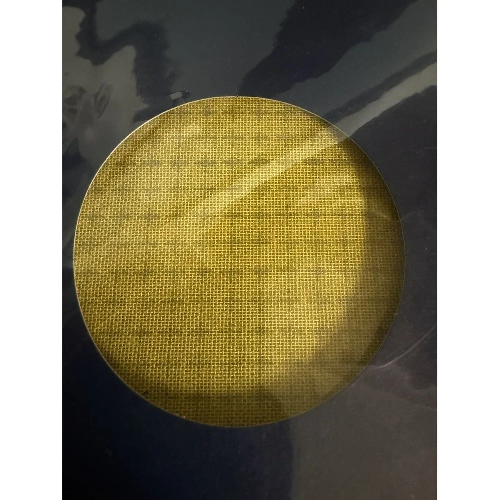 DARUMA Yokota Sashiko Cloth Mustard Yellow 5mm Grid 100% Cotton Japan 50x108cm
